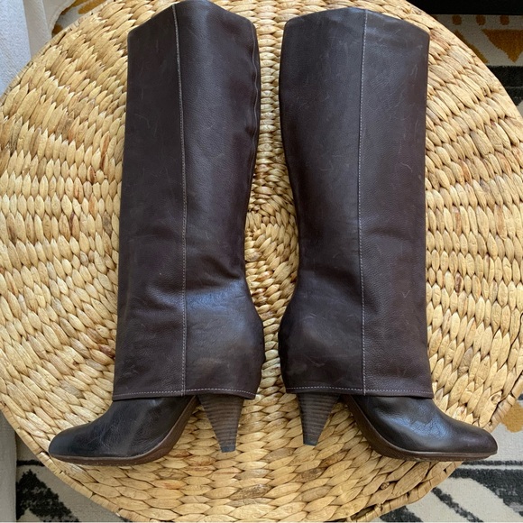 Miss sixty brown leather boots size 40
US/10 - Picture 12 of 16